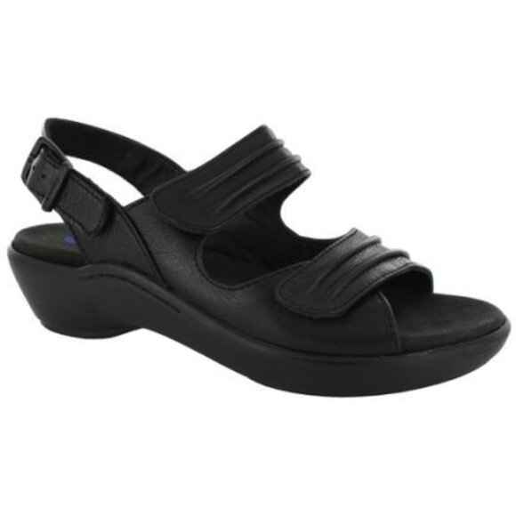 Wolky Mandalay in black italian smoothie 2-tone leather euro 40 - Picture 1 of 1